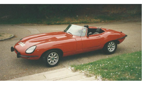 Jaguar E-type 1967 drop-top 